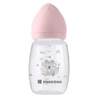 Kikka boo boca za hranjenje 260ml,savanna pink