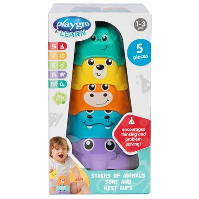 Playgro kupovi za slaganje sa likom životinja