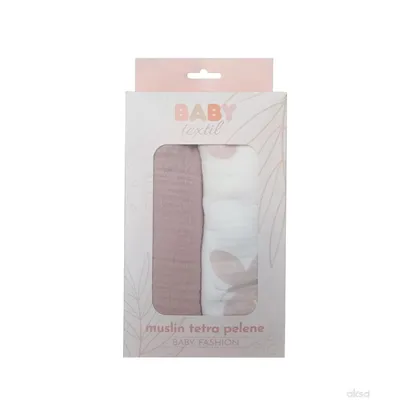 Baby Textil tetra pelene od muslina 2/1 Leptirići