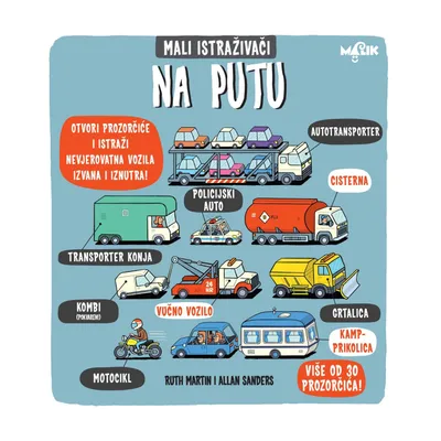 Malik knjiga Mali istraživači - Na putu