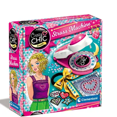 CRAZY CHIC STRASS MASINA SET