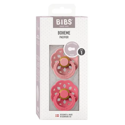 Bibs laža Boheme  Dusty pink / Coral veličina 1