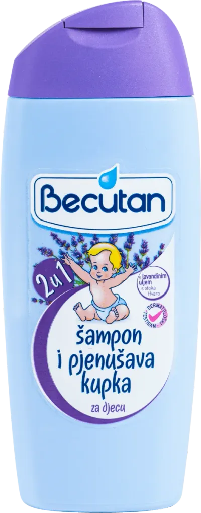Becutan 2u1 šampon i kupka sa lavandom 200ml
