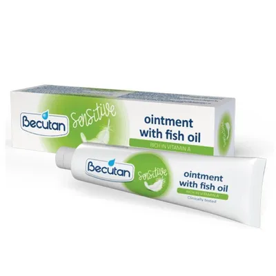 Becutan sensitive mast s ribljim uljem 25ml