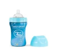 TS flasica anti-colic stainless marble blue 330ml