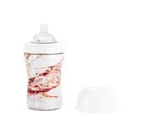 TS flasica anti-colic stainless marble white330ml