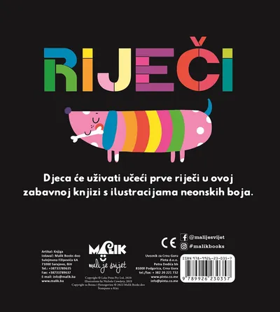 Malik knjiga Beba Na Putu Riječi