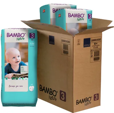 Bambo pelene mega box  3, 4-8 kg 156kom