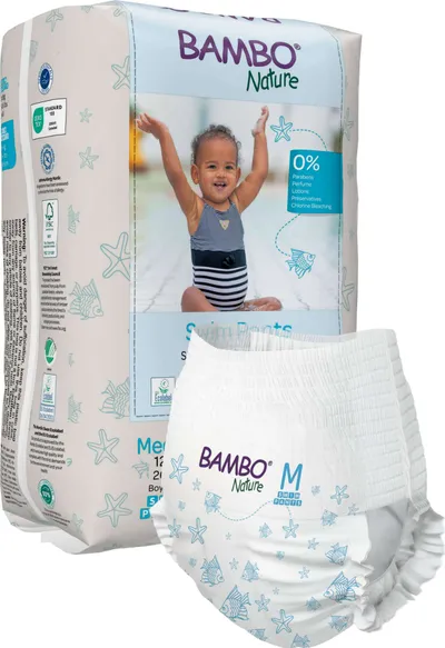 Bambo Nature gacice za kupanje M, 12 + kg, 12KOM