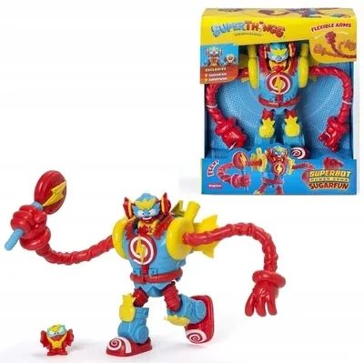 Superthings S - playset 1x6 superbot Sugarfun new