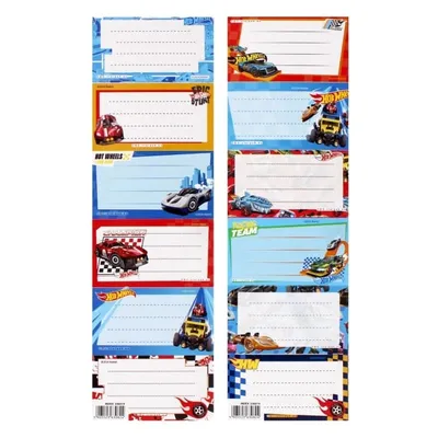 Starpak naljepnice za bilježnice 25/1 Hot Wheels