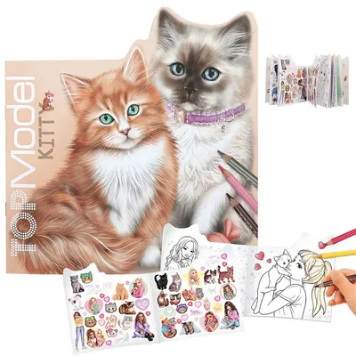 Top Model knjiga s naljepnicama Kitty