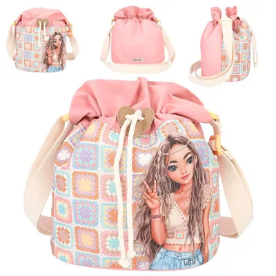 Top Model bucket torba Hippie Heart 2/1