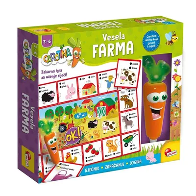 Carotina ed. igra vesela farma+čarobna olovka