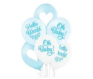 Baloni oh baby 30cm,6kom