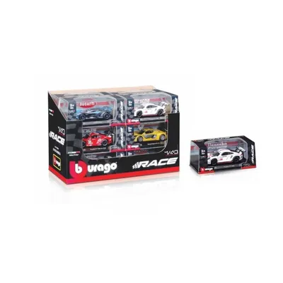 Burago 1:43 race collezione asst.