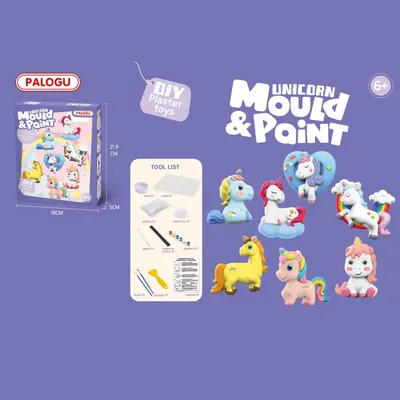 HK Mini igračka oblikuj i oboji , jednorog