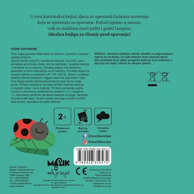 Malik Moja knjiga s lampicama - laku noć