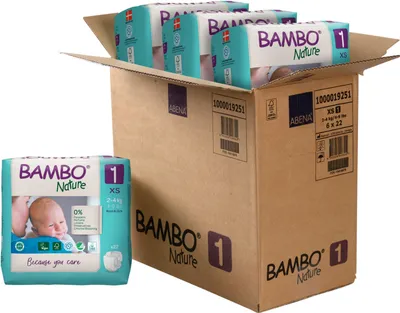 Bambo pelene pak 1, 2-4kg  4+2gratis