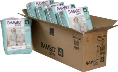 Bambo gacice pak 4, 7-14kg 3+2 gratis