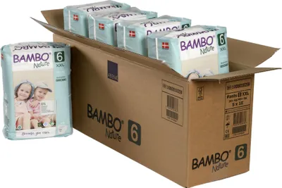 Bambo gacice pak 6, 18+kg 3+2 gratis