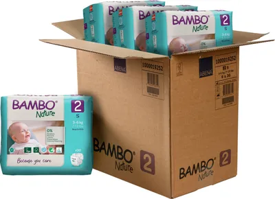 Bambo pelene pak 2, 3-6kg  4+2gratis