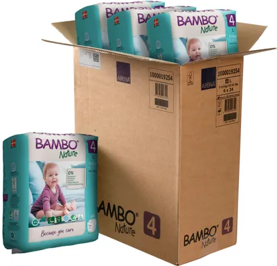 Bambo pelene pak 4, 7-14kg  4+2gratis