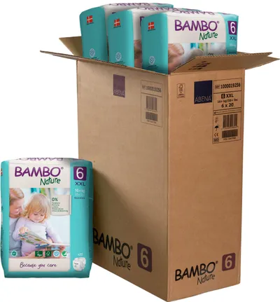 Bambo pelene pak 6, 16+kg  4+2gratis