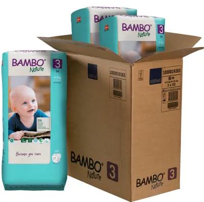 Bambo pelene pak 3, 4-8kg  2+1gratis