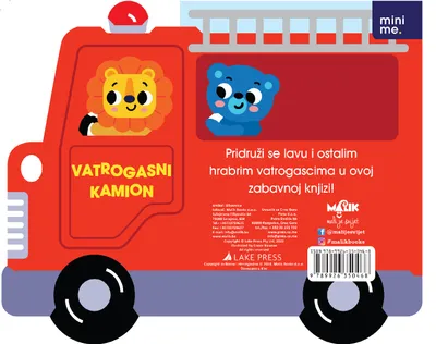 Malik mini me vozila-vatrogasni kamion