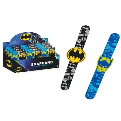 Batman silicone snap band narukvica (display 24/1)