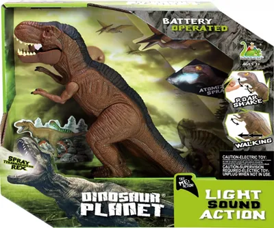 Dinosaurus R/C Izbacuje Paru