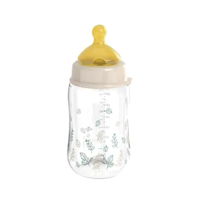 Nip Green PP flašica bež 240ml 0m+, M protok