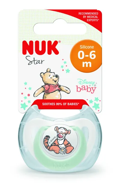 Nuk laža silikon Winnie The pooh box vel.1