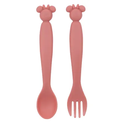 Stor plastični pribor za jelo  2/1 Minnie Mouse