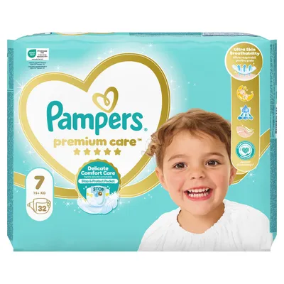 Pampers pelene premium VP 7  15+kg 32kom