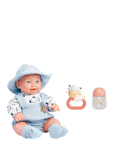 Cute&Cool lutka beba u plavom odelcetu, 30cm