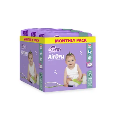 Violeta pelene Air Dry Maxi 5 (11-18 KG) monthly pack 156KOM