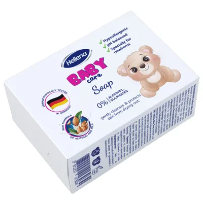 Hellena baby care toaletni sapun za bebe 90g