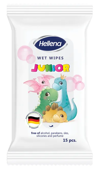 Hellena vlažne maramice to go junior 15/1