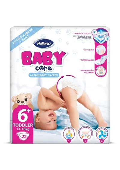 Hellena baby care pelene 6+ toddler 22/1 (13-18kg)