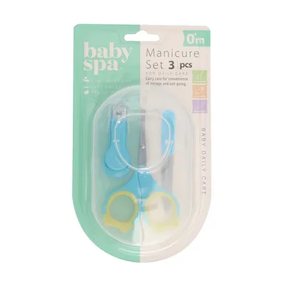 Baby Spa manikir set plavi