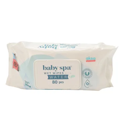 Baby spa vlaž. maramice sa poklopcem  99%vode80kom