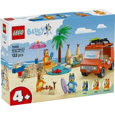 Lego 4PLUS plaža i putovanje Blue sa porodicom