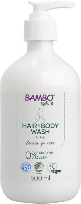 Bambo Nature šampon za kosu i telo 500ml