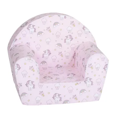 Delsit Dječija fotelja pink unicorn