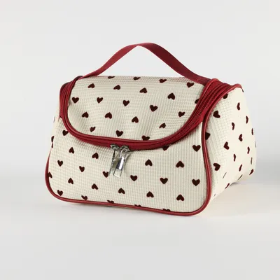 Be Cute neseser sa srcima, 23x14x14cm