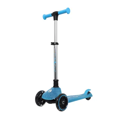 Cute&Cool svetleći sklopivi trotinet Galaxy Blue