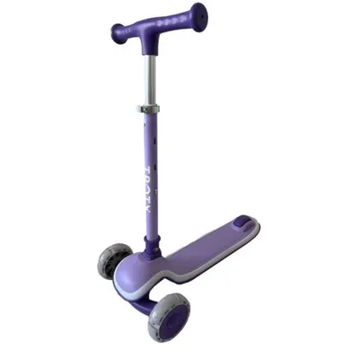 Troty trotinet Lights, ljubičasti