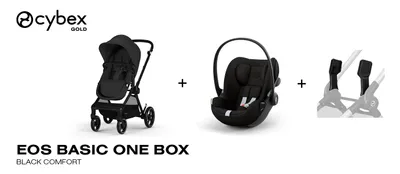 Cybex duo sistem Eos Cloud G,Moon Black black